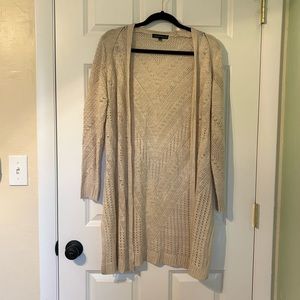 Open front cardigan